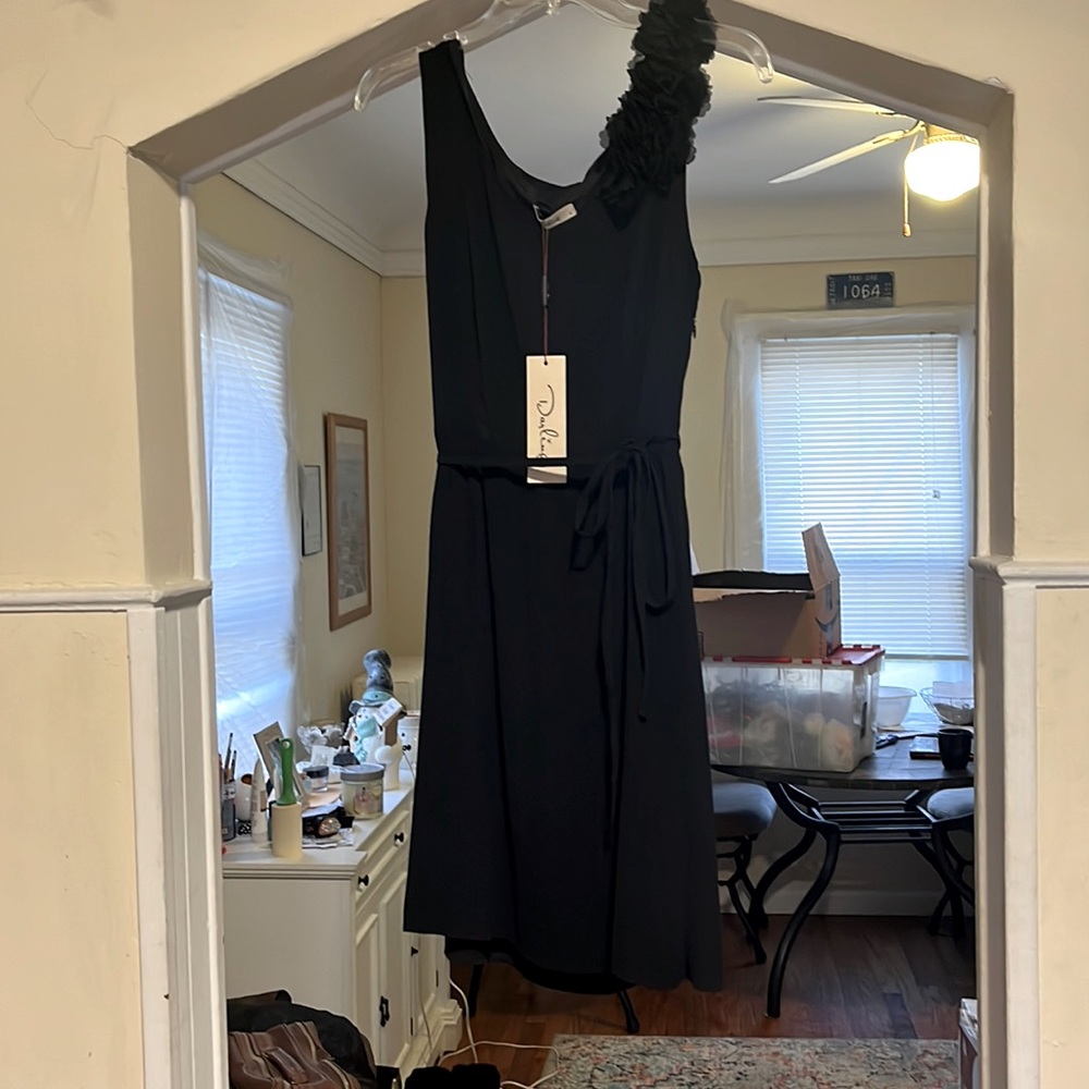 black dress